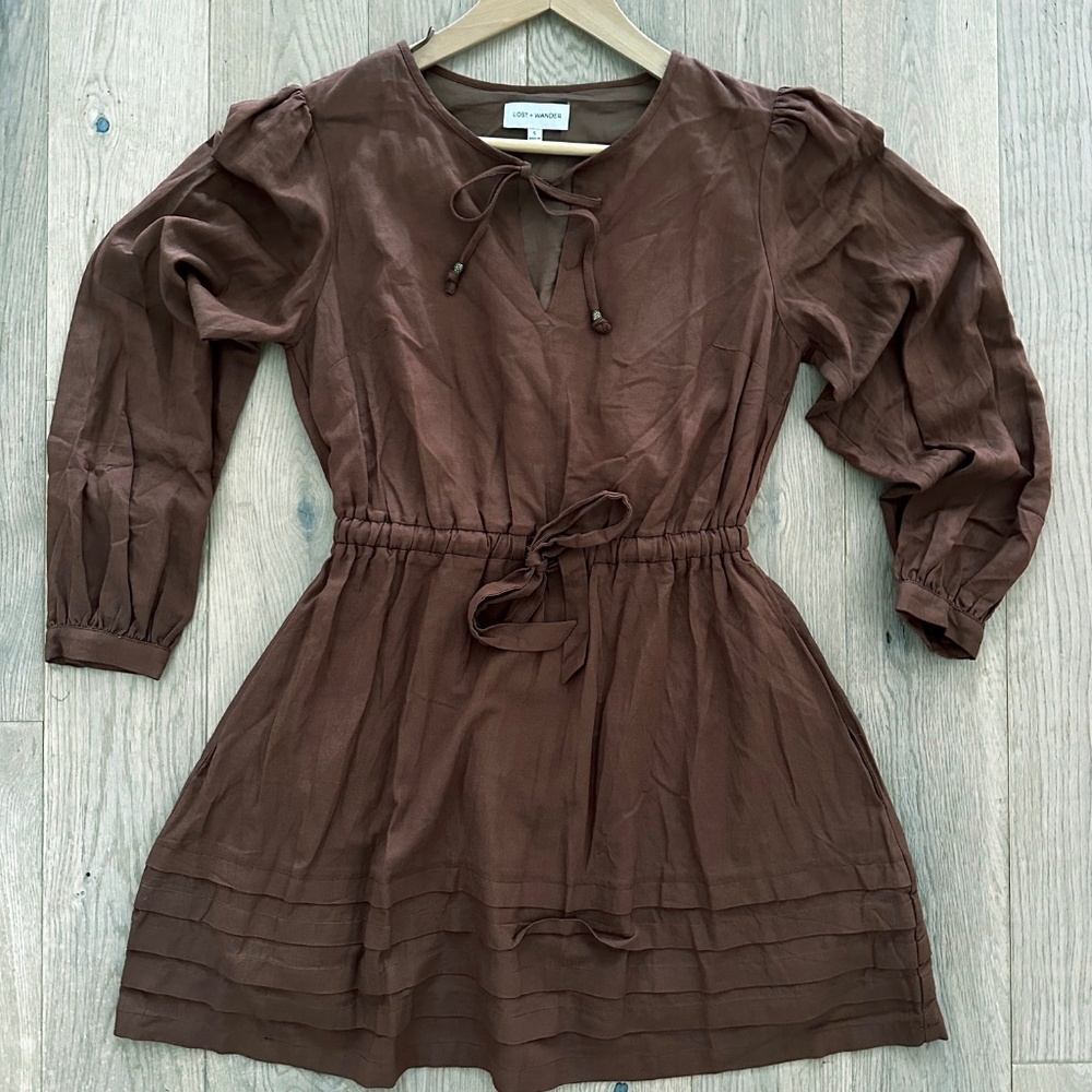 NWOT. Lost + Wander Boho Minidress. Size S.